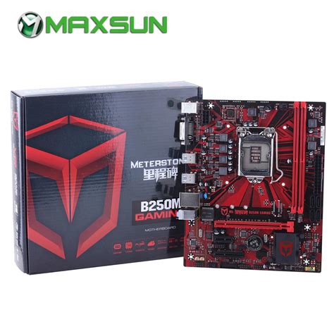 Maxsun Motherboard B M Gaming Lga Dual Channel Ddr Mhz