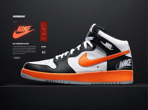 Premium Photo | Exploring Nike Collaborations Interactive Timeline of ...
