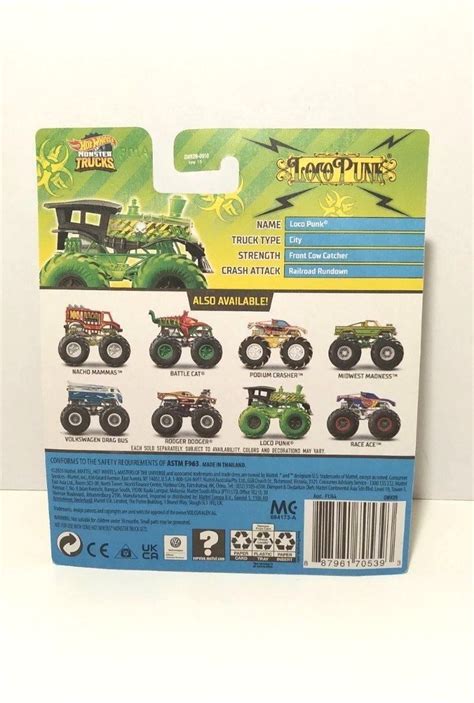 Hot Wheels Monster Trucks Loco Punk Hobbies Toys Toys Games On Carousell