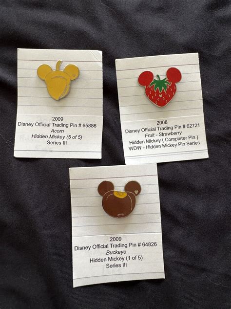 Disney Trading Pin Lot Of 20 Hidden Mickey Chaser Cast Member EBay