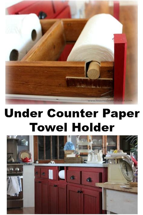 Under Counter Paper Towel Holder Paper Towel Storage Paper Towel