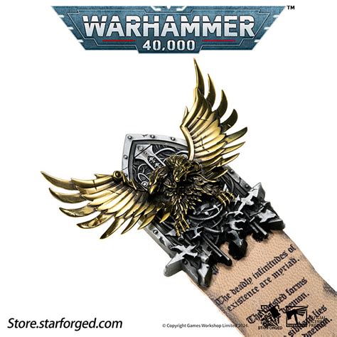 Imperial Aquila Tattoos Starforged Grey Knights Warhammer 40k Brooch