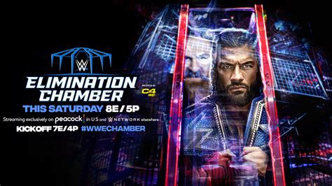 Carte De Wwe Elimination Chamber 2023 Catch Newz