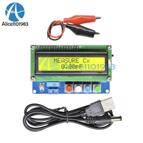 Digital LC100-A LCD High Precision Inductance Capacitance L/C Meter ...