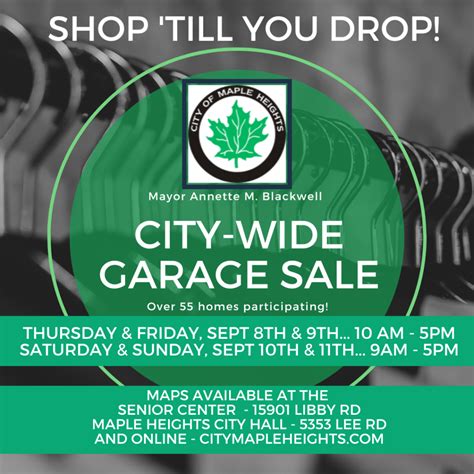 Dubuque City Wide Garage Sales 2025 - Richard W. Davis