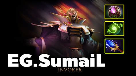 Eg Sumail Pro Invoker Octarine Core Refresher Aghanim Combo Cooldown