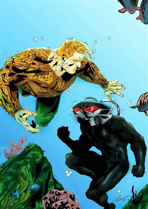 Aquaman vs black manta by Bluedevil327 on DeviantArt