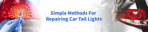 How To Diagnose And Fix Tail Lights