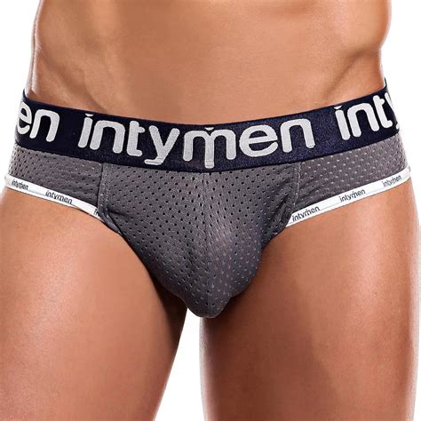 Intymen Mens Sexy Swinger Jockstrap Micro Pouch G String Breathable Soft Bikini Mesh Thong