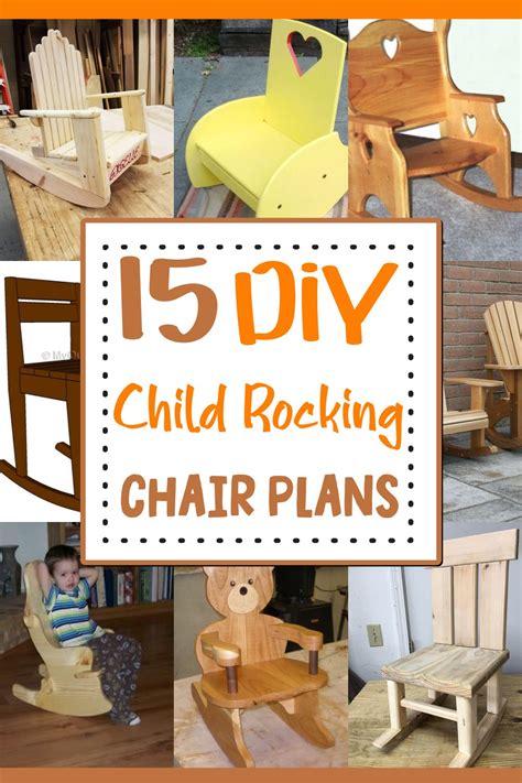 15 Diy Child Rocking Chair Plans To T Beloved Ones Diyncrafty
