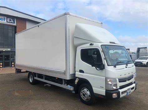 MITSUBISHI FUSO CANTER 7C18 7 5 TONNE BOX VAN 2018 RF67 AAN Fleetex