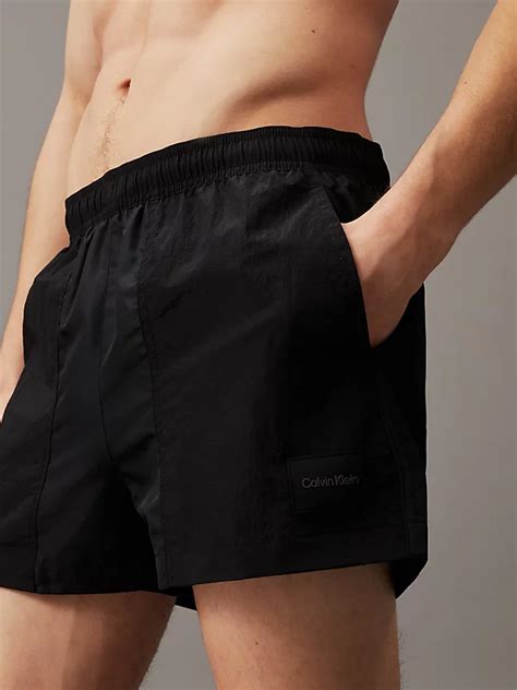 Ripstop Short Drawstring Swim Shorts Calvin Klein® Km0km00952beh