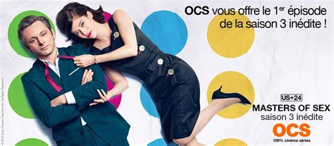 OCS offre le 1er épisode la Saison 3 de Master of Sex sur le portail de Free