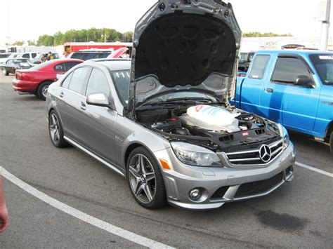 2009 Mercedes-Benz C63 AMG MHP 1/4 mile Drag Racing timeslip specs 0-60 ...