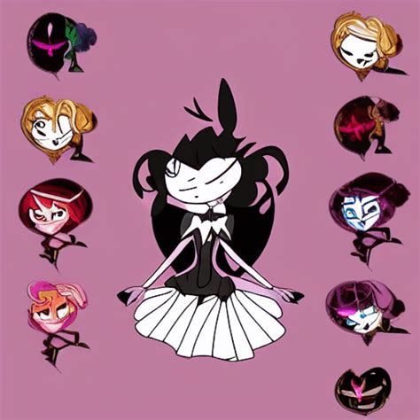 Hazbin Hotel Sticker · Creative Fabrica