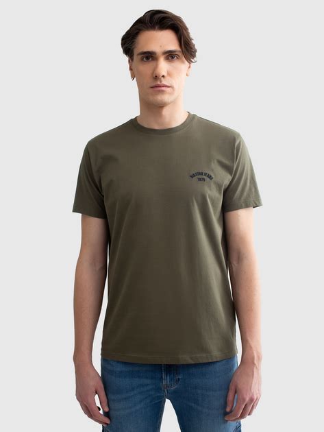 Футболка хлопковая длинная мужская Big Star Vincer 5XL Зеленая ...