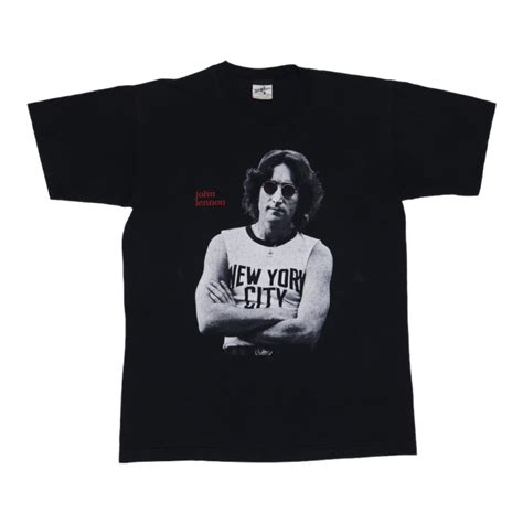 1996 John Lennon New York City Shirt Wyco Vintage