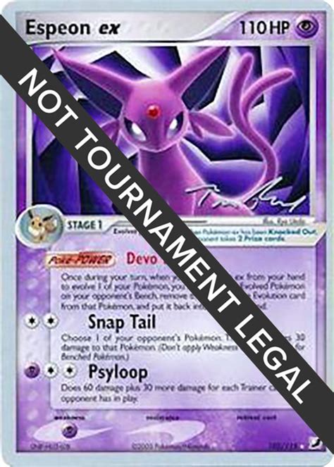 Espeon Ex Card