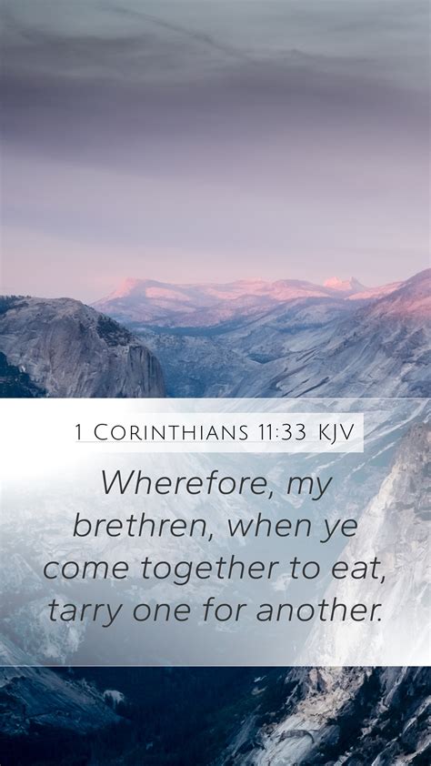 Corinthians Kjv Mobile Phone Wallpaper Wherefore My Brethren