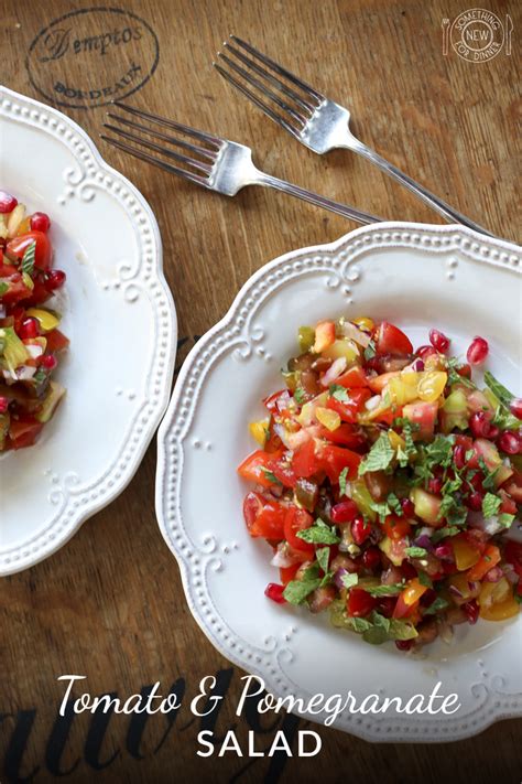 Ottolenghis Tomato And Pomegranate Salad Something New For Dinner