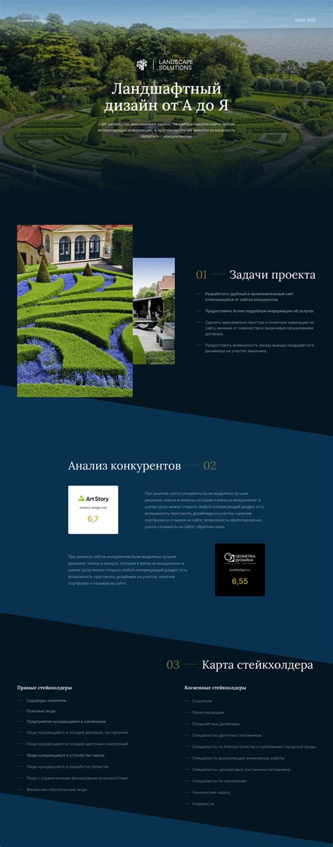 Ландшафтный дизайн on Behance