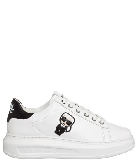 Karl Lagerfeld Kapri K Ikonik Sneakers For Woman Kl62530 White White Frmoda