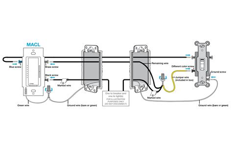 4 Way Dimmer Switch Wiring Diagram How To Wire A Dimmer Swit