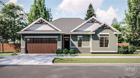 Affordable Small 1 Story Traditional House Plan With 3 Bedro