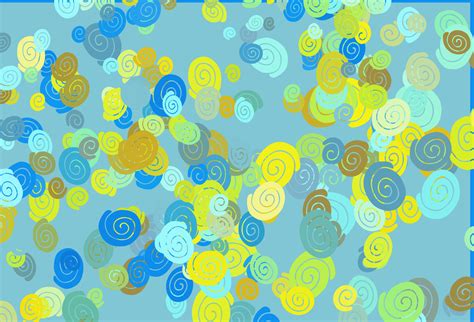 Light Blue Yellow Vector Pattern With Liquid Shapes 18731596 Vector Art At Vecteezy