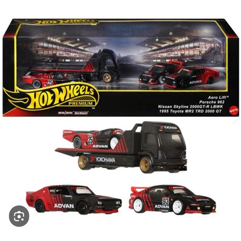 Hot Wheels 風火輪 小汽車 汽車文化 合金車系列收藏組ADVAN MHW85467 954B 場景組 蝦皮購物