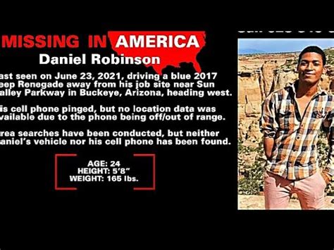 missing  buckeye arizona  disappearance  daniel robinson