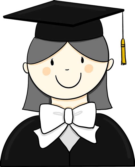 Mujer Graduación Graduado Imagen Gratis En Pixabay