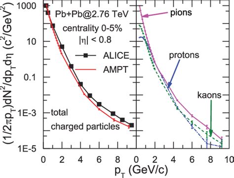 Color Online Transverse Momentum Spectrum Of Midpseudorapidity