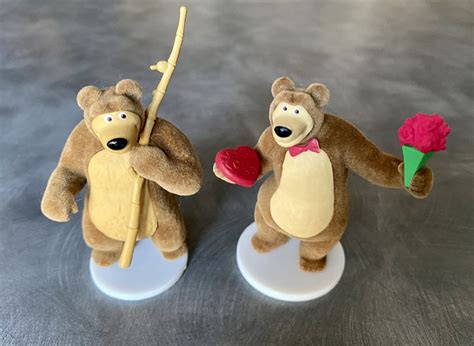 Маша и Медведь (фигурки) в дар (Москва). Дарудар