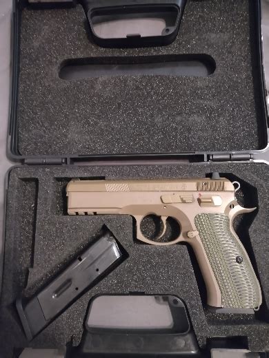 CZ 75 SP 01 FDE With CGW Pro Package Whittier Calguns Net