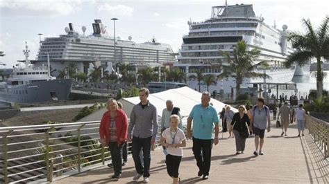 El N Mero De Cruceristas En El Puerto Aumenta En Un En El Ltimo