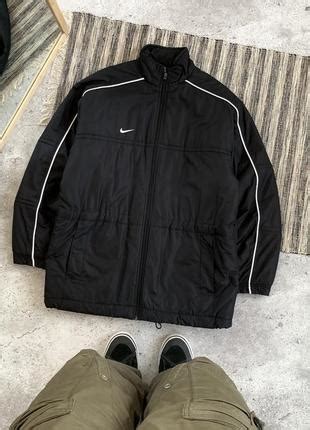 Vintage nike swoosh jacket винтаж мужская куртка парка ветровка найк ...