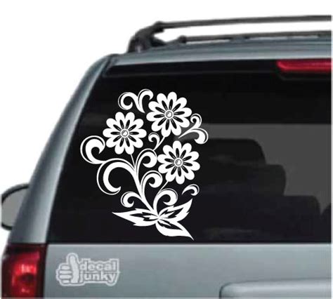Flower Car Decals And Stickers Decal Junky