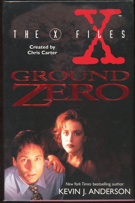 The X Files Ground Zero Kevin J Anderson First Edition