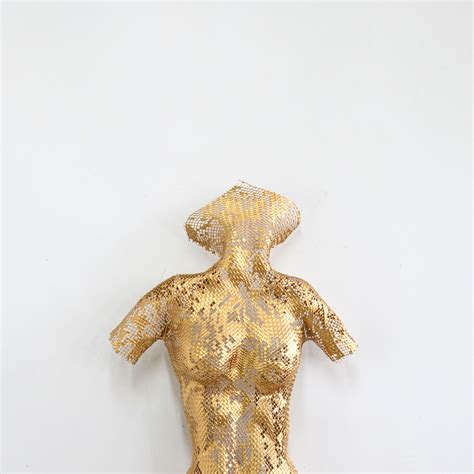Metal Sculpture Sexy Nude Metal Torso Wire Mesh Sculpture Etsy Israel