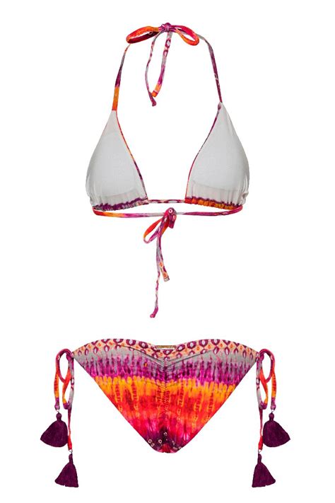 Casablanca Tie Bikini Bronceador Oleaje Swimwear