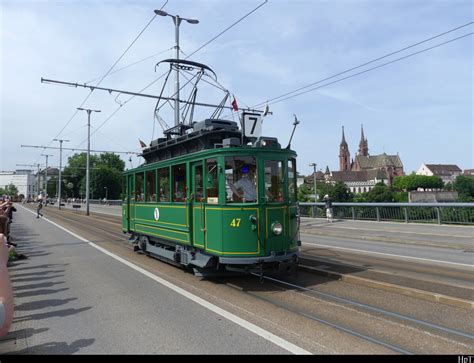 Bvb Oldtimer Tram Be Unterwegs An Der Tramparade In Der Stadt