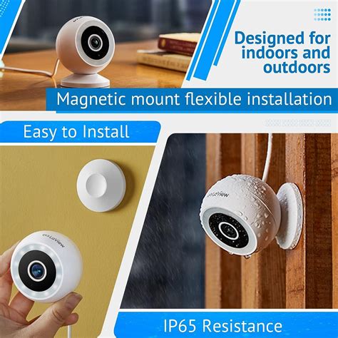 Laview Mp K Security Cameras Outdoor Indoor Wired Ip Starlight