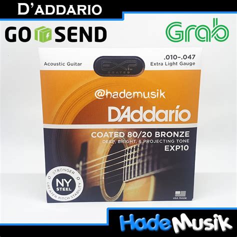 Jual Senar Daddario Exp Coated Bronze Gitar Akustik