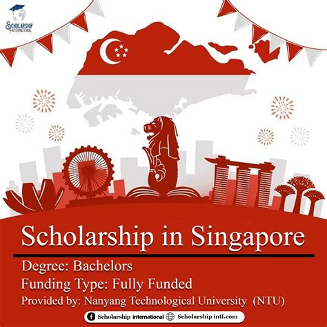 College Scholarship At Nanyang Technological University 2024 In