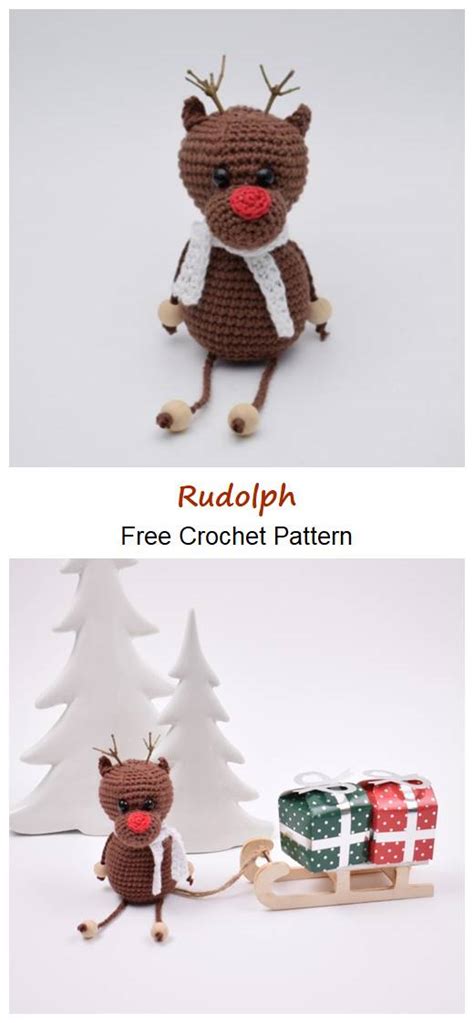 Rudolph Free Crochet Pattern Your Crafts