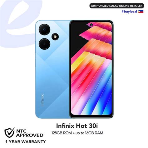 Infinix Hot I Gb Up To Gb Ram Bigscreen Hz Refresh Rate Mah Battery