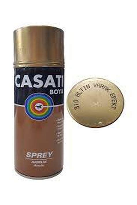 Casati Casatİ Metalİk Florasan Ve Akrİlİk Sprey Boya 400 Ml Fiyatı