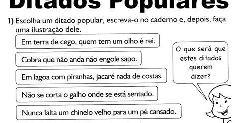 O Que E Ditado Popular - O Que E Ditado Popular - FDPLEARN