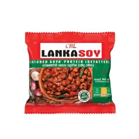 CBL LankaSoy Chicken Soya Meat 90g - Quickee